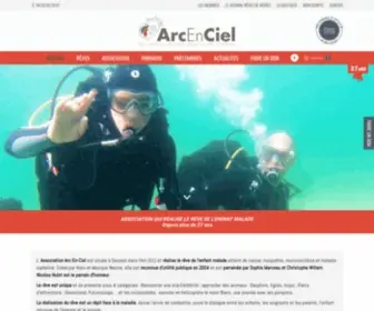 ARC-En-Ciel.com(Association reconnue d'utilité publique) Screenshot