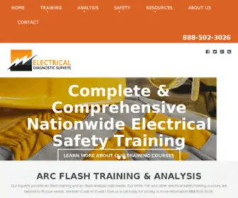 ARC-Flash-Training.com(Arc Flash Training and Arc Flash Analysis by EDS) Screenshot