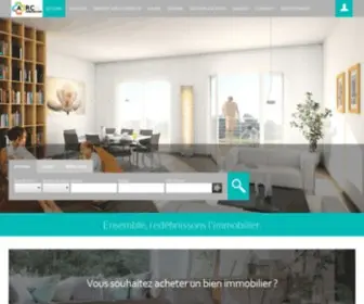 ARC-Immobilier-Orleans.fr(Agence) Screenshot