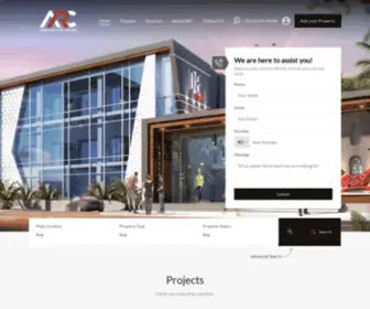 ARC-Int.com(Advanced Real Estate Consulting) Screenshot