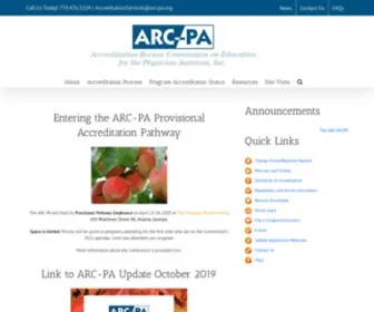 ARC-PA.org(ARC PA) Screenshot