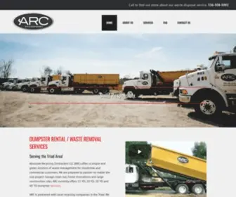 ARC-Recycling.com(Absolute Recycling Contractors LLC) Screenshot