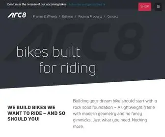 ARC8Bicycles.com(ARC8 Bicycles) Screenshot