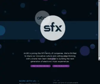 ARC90.com(ARC 90) Screenshot