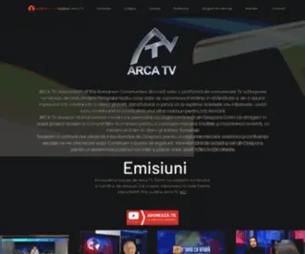 Arca.tv(Televiziunea Românilor De Pretutindeni) Screenshot