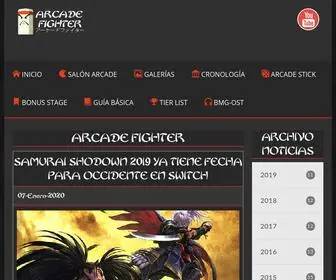 Arcade-Fighter.com(Arcade Fighter) Screenshot