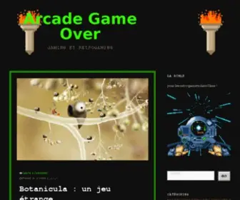 Arcade-Gameover.com(Play 80's arcade games online) Screenshot
