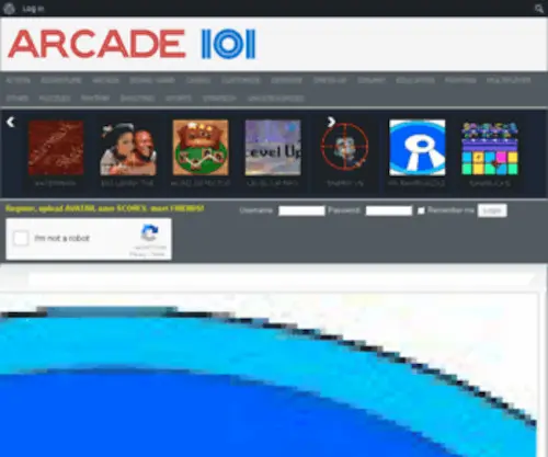 Arcade101.com(Arcade 101) Screenshot