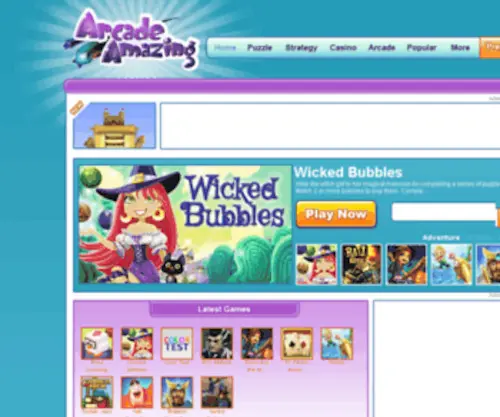Arcadeamazing.com(Arcadeamazing Games) Screenshot