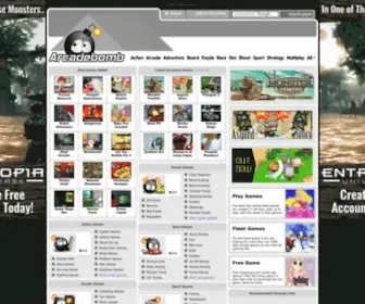 Arcadebomb.com(Free Online Games) Screenshot