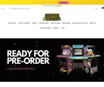 Arcadegamer.com.au(Arcade1Up Arcade Machines Australia) Screenshot