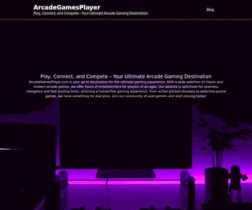 Arcadegamesplayer.com(Flash Games) Screenshot