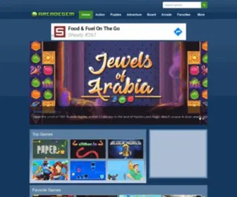 Arcadegem.com(ArcadeGem) Screenshot