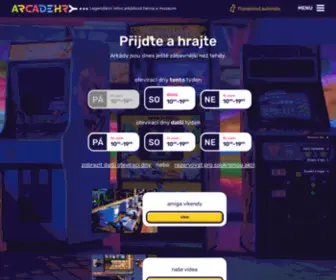 Arcadehry.cz(ArcadeHry) Screenshot