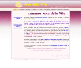 Arcadellavita.it(Arca della Vita) Screenshot