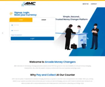 Arcademoneychangers.com.sg(Arcade Money Changers) Screenshot