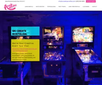 Arcadespecialties.com(Arcade Specialties) Screenshot