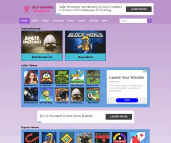 Arcadesquid.com(Arcadesquid) Screenshot