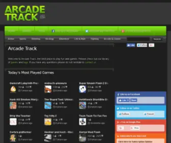 Arcadetrack.com(Arcadetrack) Screenshot