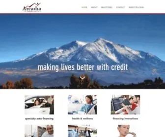 Arcadiafunds.com(Arcadia Funds) Screenshot