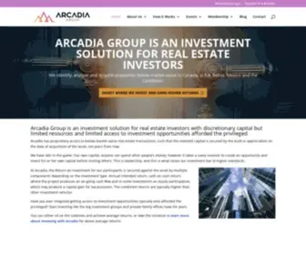 Arcadiagroup.ca(Arcadia Group) Screenshot