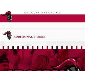 Arcadiaknights.com(Arcadia University Athletics) Screenshot