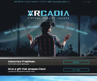 Arcadiavr.ca(Virtual Reality Arcade) Screenshot