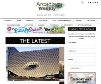 Arcadiaweekly.com(Arcadia Weekly) Screenshot