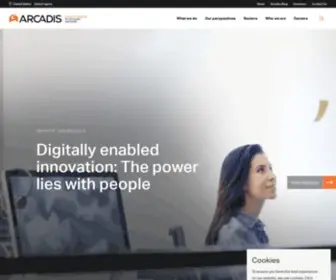 Arcadis-US.com(ARCADIS US) Screenshot