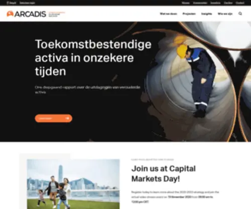 Arcadisbelgium.be(Arcadisbelgium) Screenshot