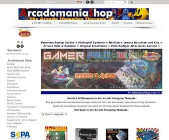 Arcadomaniashop.com(Arcadomania Shop) Screenshot
