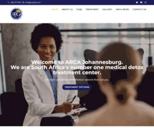 ArcajHB.com(ARCA Jhb) Screenshot