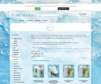 Arcalux.ro(Detergenti profesionali Bucuresti) Screenshot