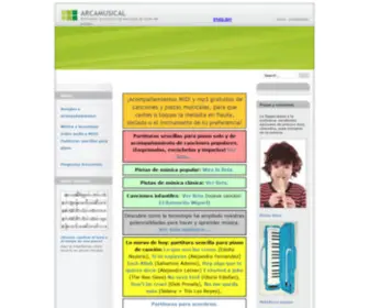Arcamusical.com(Arcamusical) Screenshot