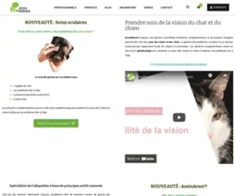 Arcanatura.fr(Laboratoire de Santé Vétérinaire) Screenshot