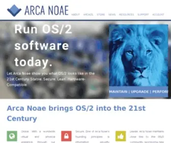 Arcanoae.com(Arca Noae) Screenshot