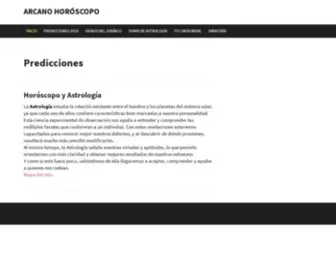 Arcanohoroscopo.com(Arcano Hor) Screenshot