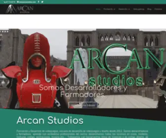 Arcanstudios.com(Arcan Studios) Screenshot