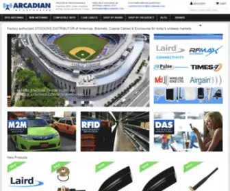 Arcantenna.com(Arcadian) Screenshot