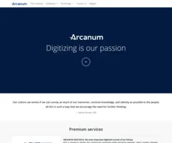 Arcanum.hu(Arcanum) Screenshot