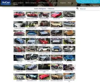 Arcar.org(Autos de colección) Screenshot