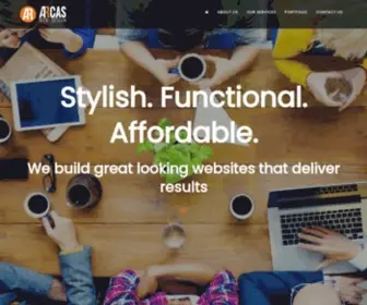 Arcas.co.uk(Web Design Edinburgh) Screenshot