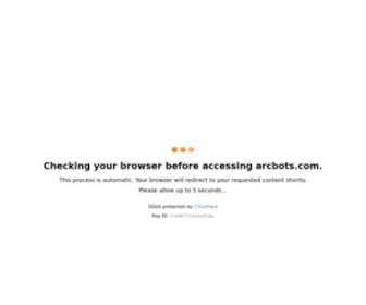 Arcbots.com(Home) Screenshot