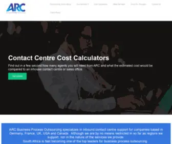 Arcbpo.com(South African Outsourcing Partner) Screenshot