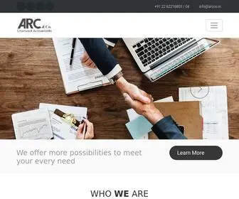 Arcco.in(ARC & Co) Screenshot