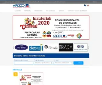 Arccoamara.com(Amara Centro comercial Arcco) Screenshot