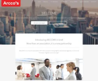 Arccoms.org(ARCCOMS Association) Screenshot