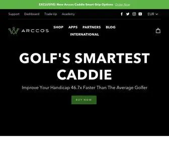 Arccosgolf.com(Arccos Caddie) Screenshot