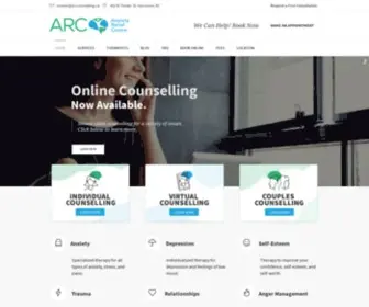 Arccounselling.ca(ARC) Screenshot