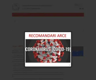 Arce.ro(Asociaţia Româna pentru Chirurgie Endoscopică şi alte Tehnici Intervenţionale) Screenshot